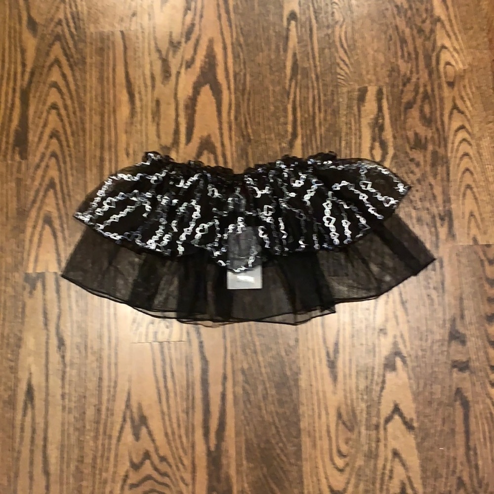 Girl’s black tutu